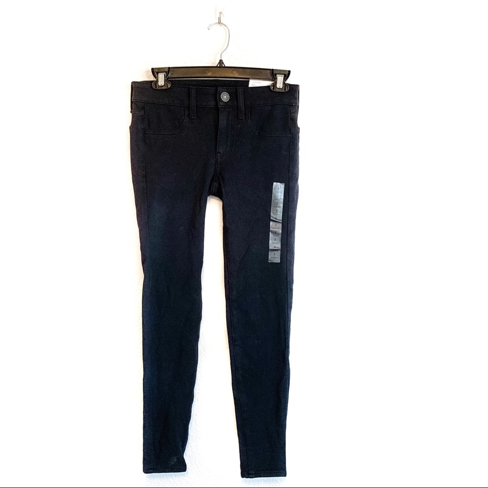 American Eagle Black Pants Skinny Jeggings - Picture 8 of 8